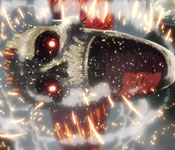 colossal titan bombing the wall